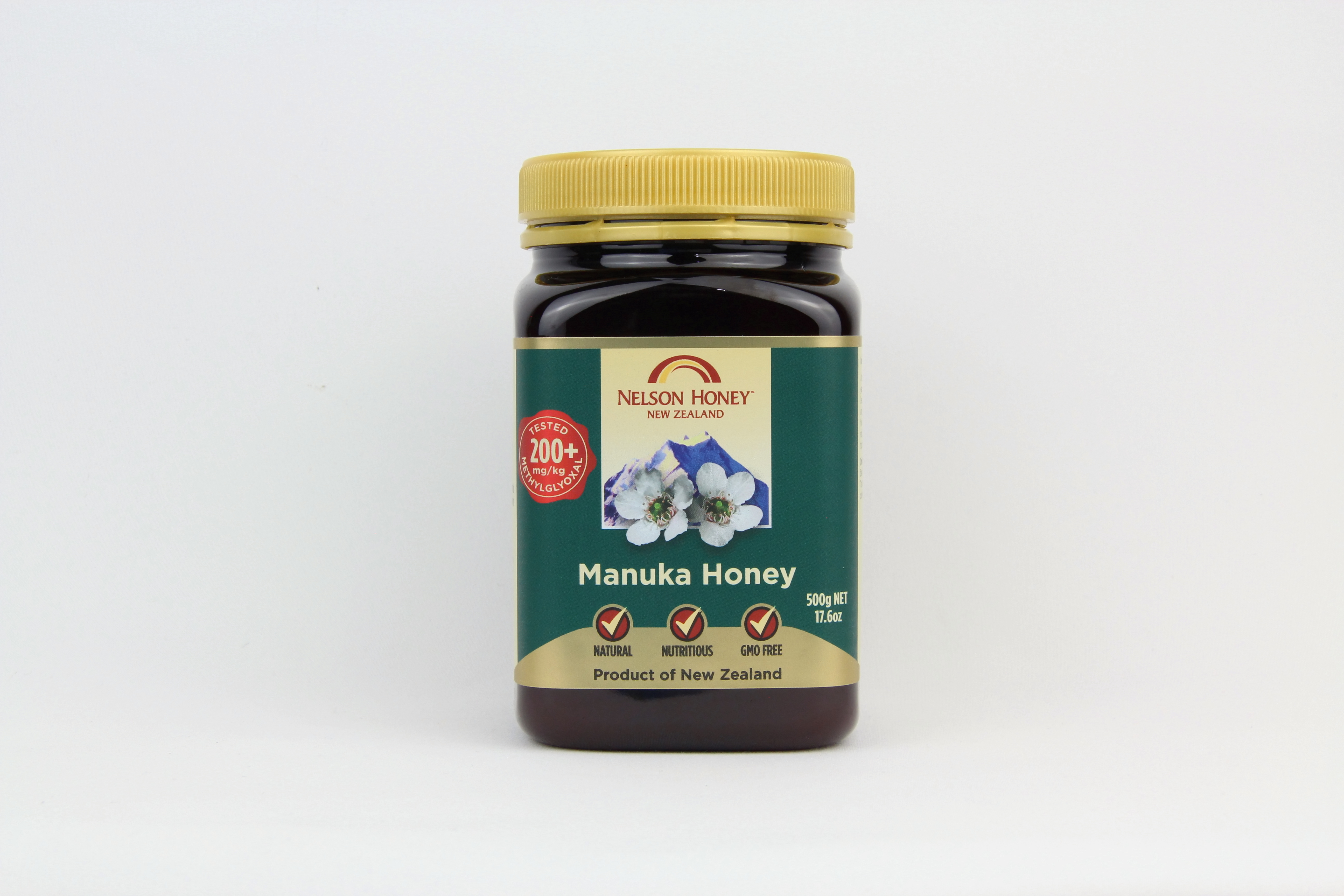 Nelson Honey New Zealand Manuka Honey 200+ 500g